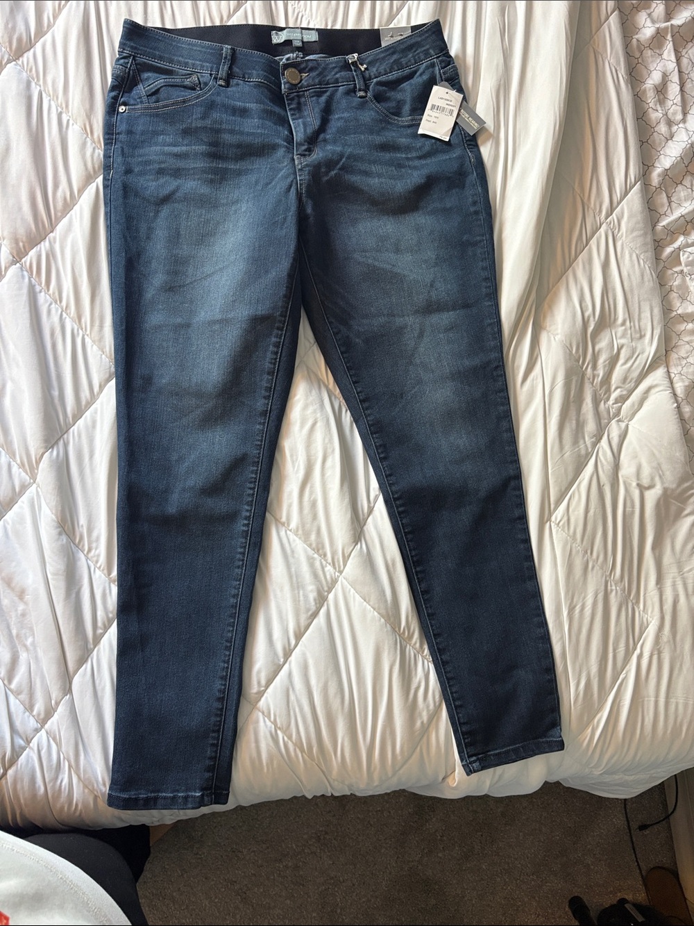 Wit & Wisdom Dark Blue Skinny Jeans